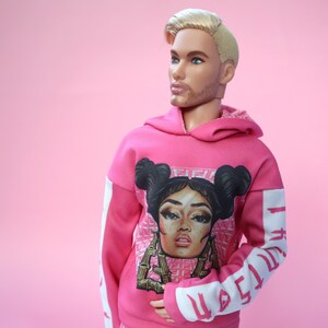 miniature of Hoodie shirt + pants (Nikki) for Fashion Royalty,Ken