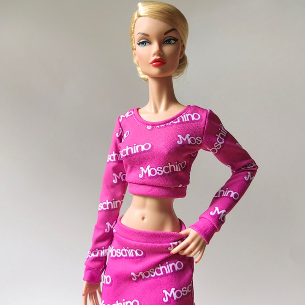 Minidress for all 16 inches doll ,Tylor Wentworth, Sybaritas, Numina, Ficon, ITBE, Fr16 and similar body size dolls.