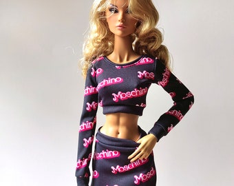 Minidress for all 16 inches doll ,Tylor Wentworth, Sybaritas, Numina, Ficon, ITBE, Fr16 and similar body size dolls.