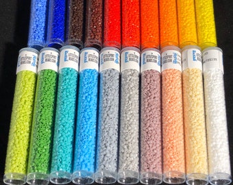 Glass Seed Beads Black Opaque Size 10//0 2mm bag of 40gm approx 3000 beads