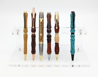 Handmade Small Wooden Pens, Unique Acrylic Pens, Turned Pens, Gifts for Him, Gifts for Her, Gifts for Professionals, Business Gift