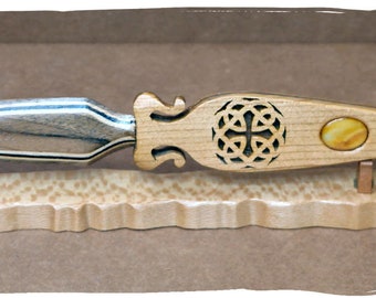 Wooden paper opener