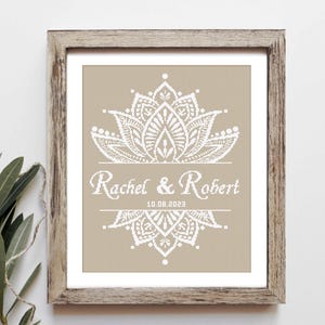 Wedding modern cross stitch pattern Personalized counted cross stitch chart Love anniversary wedding gift Digital download PDF