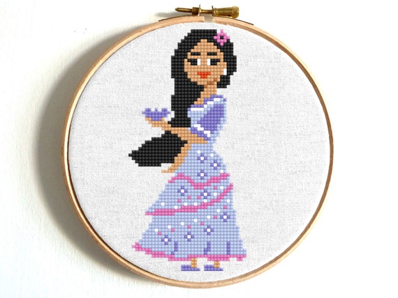 Conjunto de 3 patrones de punto de cruz de personajes de cuentos de hadas Princesa Isabel Luisa Bebe punto de cruz Punto de cruz facil Punto de cruz moderno PDF Etsy Espana