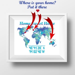 Home sweet home cross stitch pattern, Modern counted cross stitch, PDF pattern, embroidery design, instant download PDF chart image 2