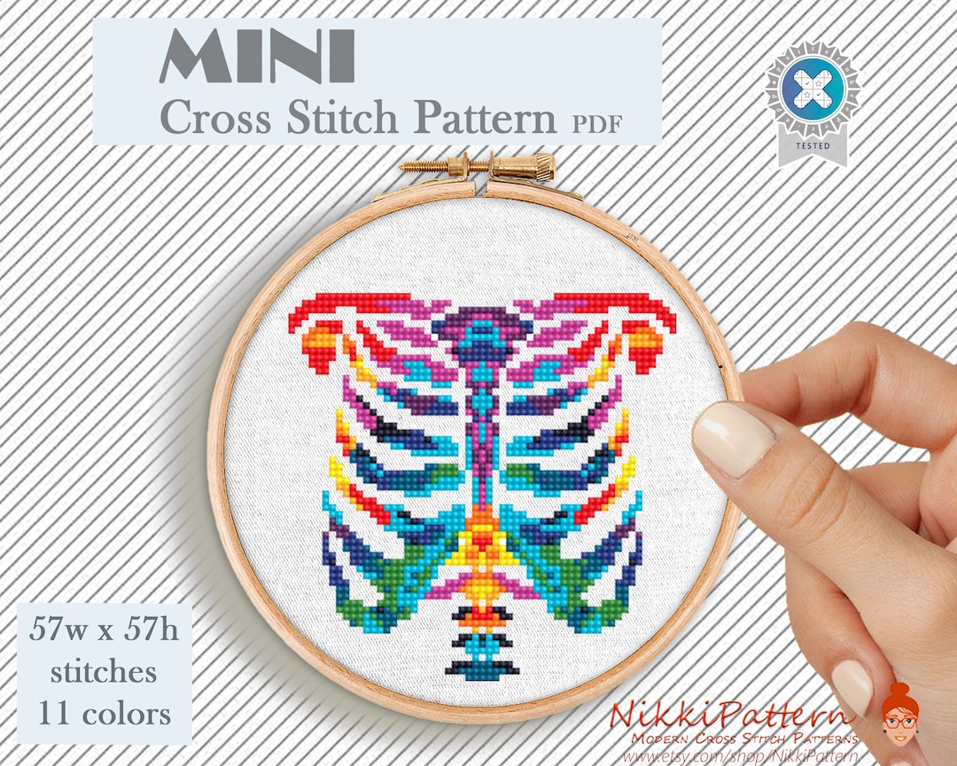 Ribs Mini Cross Stitch Pattern Body Cross Stitch Human Anatomical Cross ...