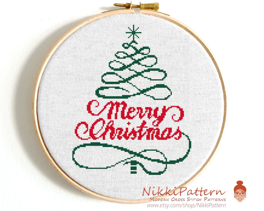 Just Crossstitch Christmas Ornaments 2016 - Electronic Download