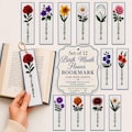 Birth Month Flower Bookmark Customizable Cross Stitch Pattern Set of 12, Personalized Bookmarks, Easy Mini Flower Designs, Instant Download product logo