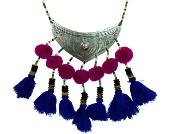 Collar Hill Tribe elegante tribal Boho joyería accesorios únicos