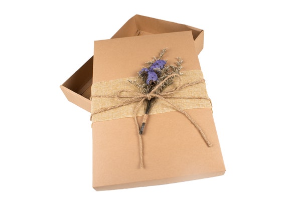 Kraft Paper Gift Packing Brown Wrapping Handmade Gifts Household Flower  Bouquet