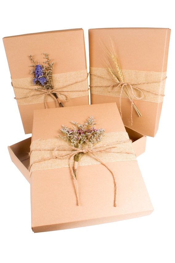 Kraft Brown Paper Flower Bouquet Sleeves - DIFFERENT SIZES AVAILABLE