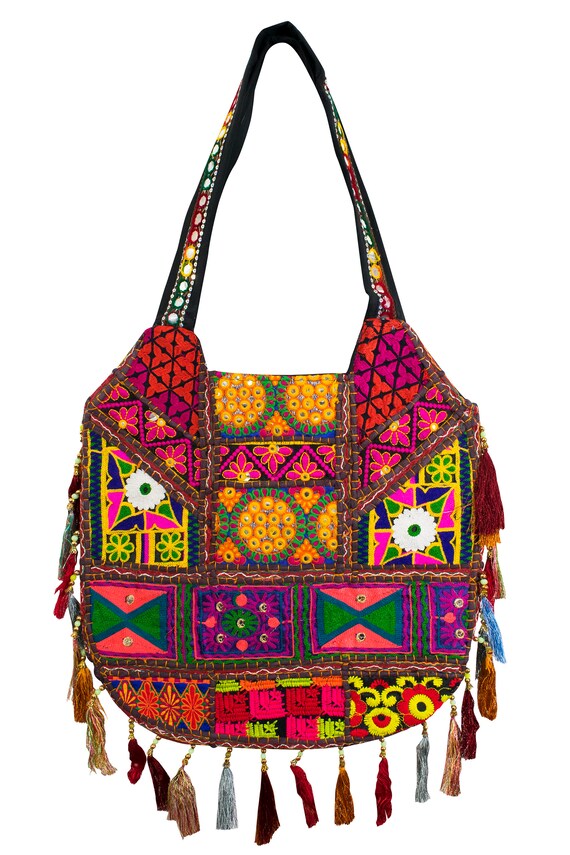 Ethnic Indian Style Embroidered Bag 