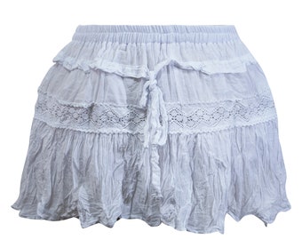 Falda corta un algodón