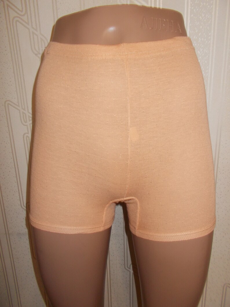 Size ML Russia Ukraine Soviet Fashion NOS Soviet Vintage Unused Women Underwear Russian 100 /% Cotton Underpants Factory Made in USSR