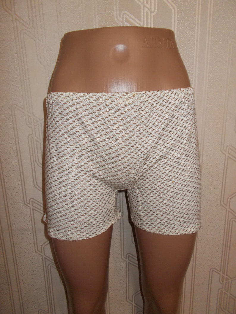 Size ML Russia Ukraine Soviet Fashion White Soviet Vintage Unused Women Underwear Russian 100 /% Cotton Underpants Factory Made in USSR