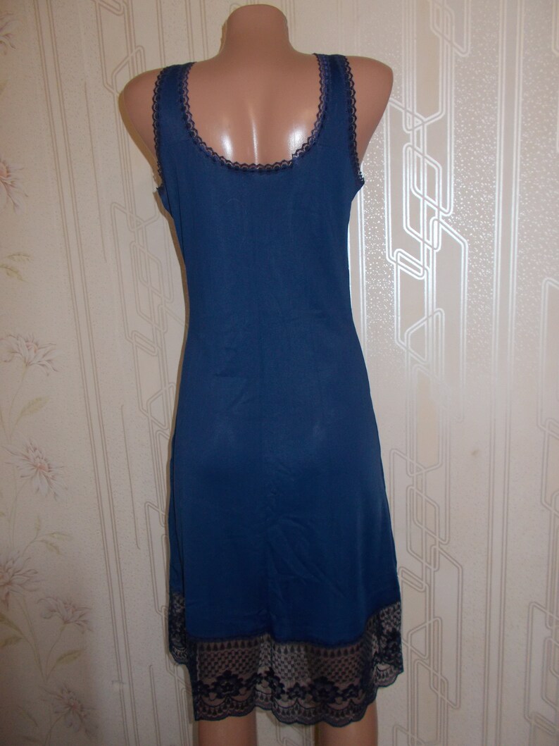 NOS Soviet Time Vintage Negligee Slip Size M Lingerie Unworn Shirt Night Dress t-shirt pijama Russian USSR