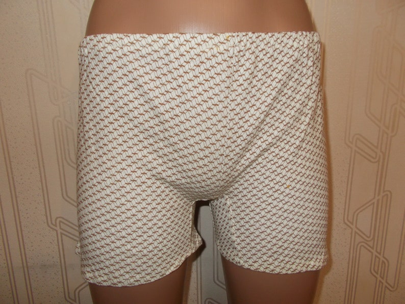 Size ML Russia Ukraine Soviet Fashion White Soviet Vintage Unused Women Underwear Russian 100 /% Cotton Underpants Factory Made in USSR