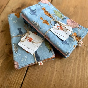 Fishy Burp Cloth Set