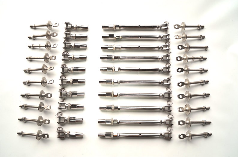 1/8 Cable Railing 316 SS Kit. Tensioner Quick Installation Etsy