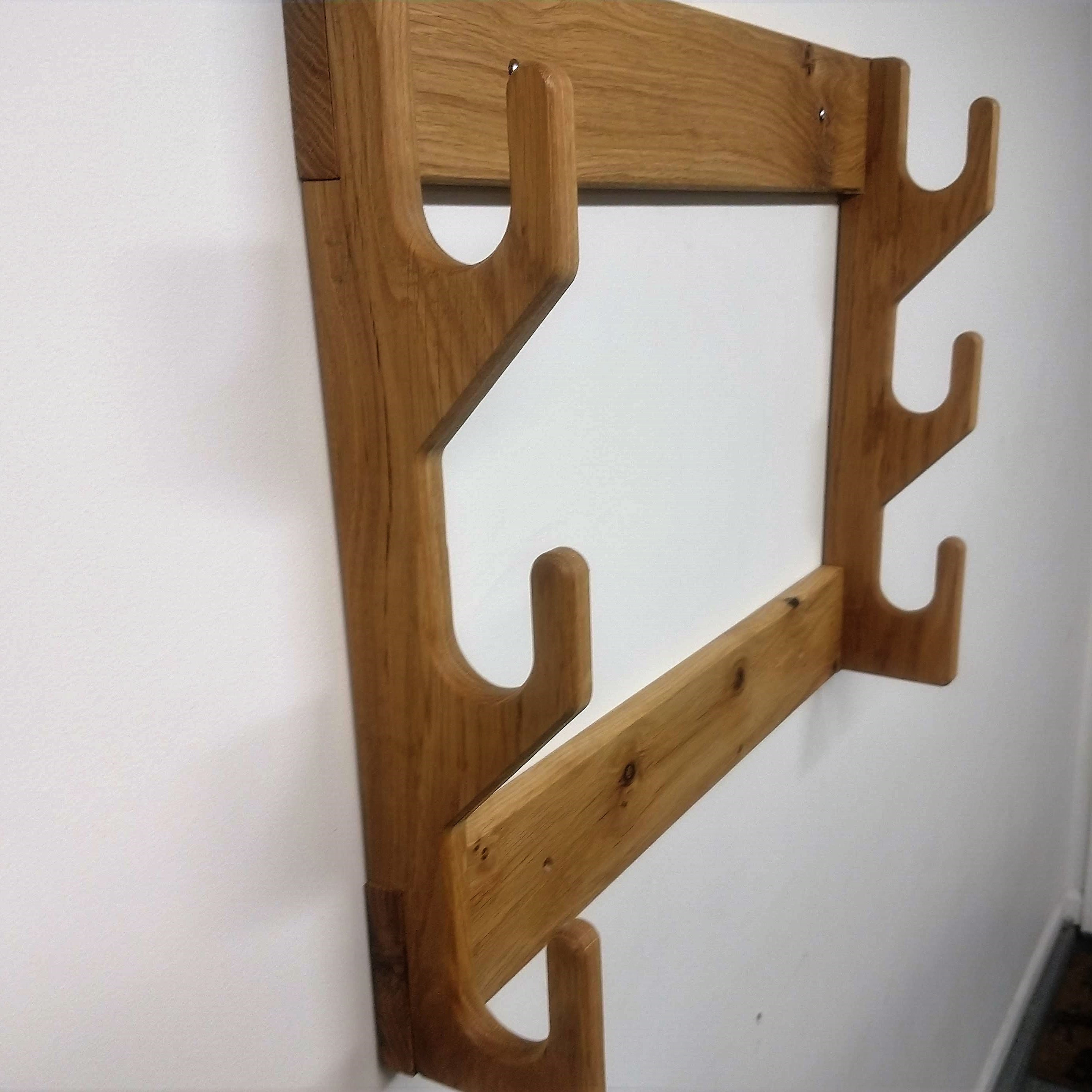 Wall Mount Horizontal Three Gun Rack Rifle Rack Shotgun Rack Etsy