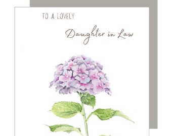 Wonderful Daughter In Law Relation Card