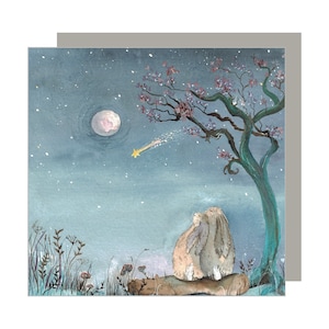 Cartolina d'auguri di stelle e sogni