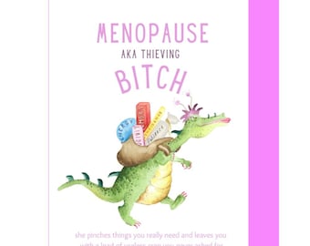 Bitch Card Menopause Funny Card Humour Menopause Support Sex Drive Card