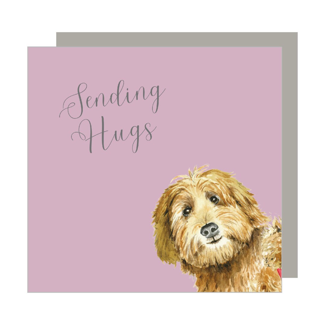 Pawsitive Card Sending Hugs Pawsitive Vibes Card - Etsy