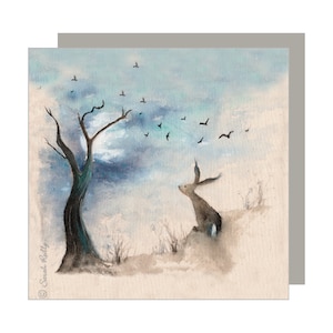 Stargazing Greeting Card