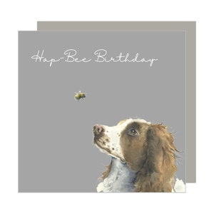 Carte de voeux colorée Hap Bee
