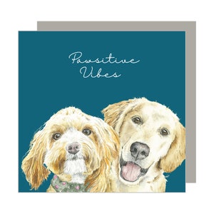 Pawsitive Vibes Carte Pawsitive Vibes