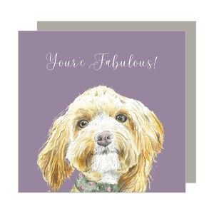 Vous êtes une carte Fabulous Pawsitive Vibes
