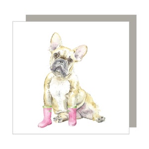 Poppy's Pink Wellies liefdadigheidskaart