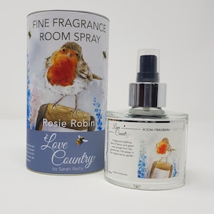 Citrus Flowers Luxury Fragrance Room Spray 100ml Pretty Floral Fragrance Scent Robin Gift for her Flowers Roses Gardening Lover Gift
