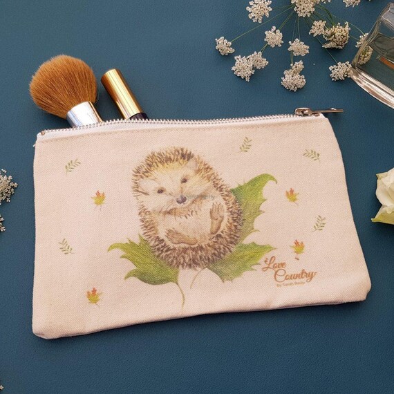 Mr Prickles Hedgehog Cosmetic Case