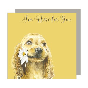 Je suis là pour toi Pawsitive Vibes Card