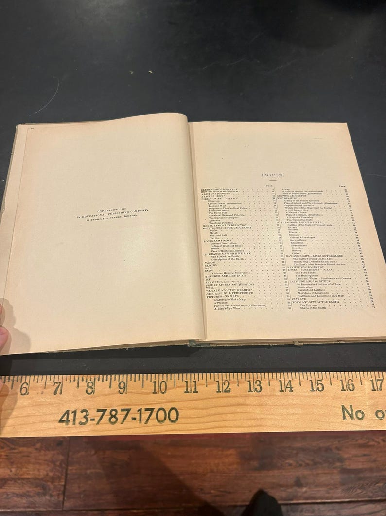 Vintage Modern Methods the Art of Teaching Geography (vol. II) 1890 - Etsy