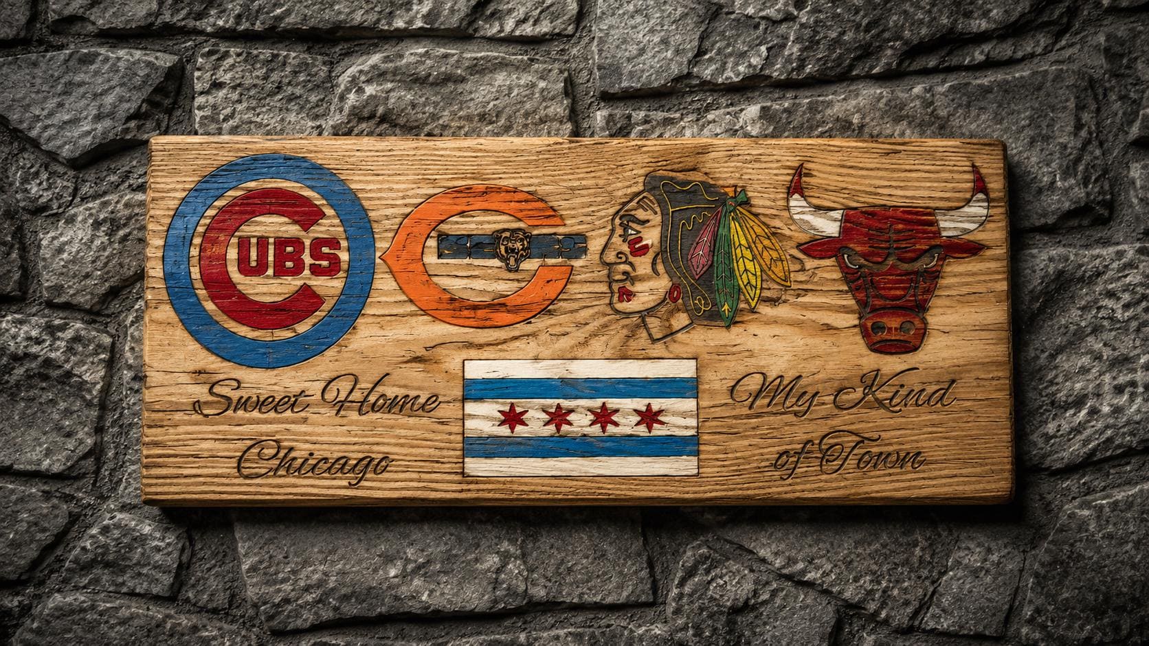 Chicago Bulls Sign - Etsy