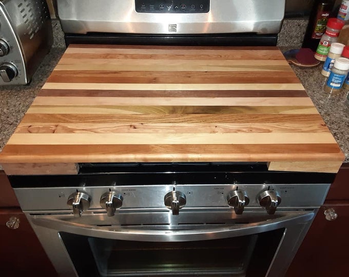Stove Top Cutting Board Etsy