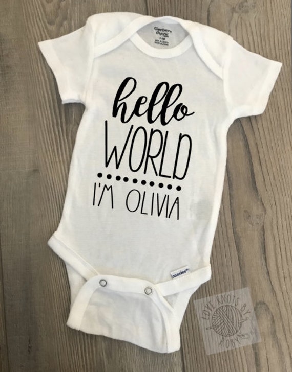 hello world im onesie