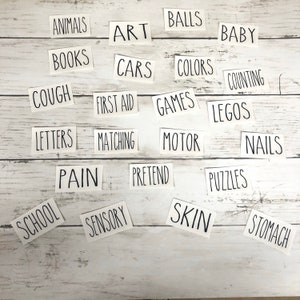 Organizing Labels/ Rae Dunn Inspired Decals