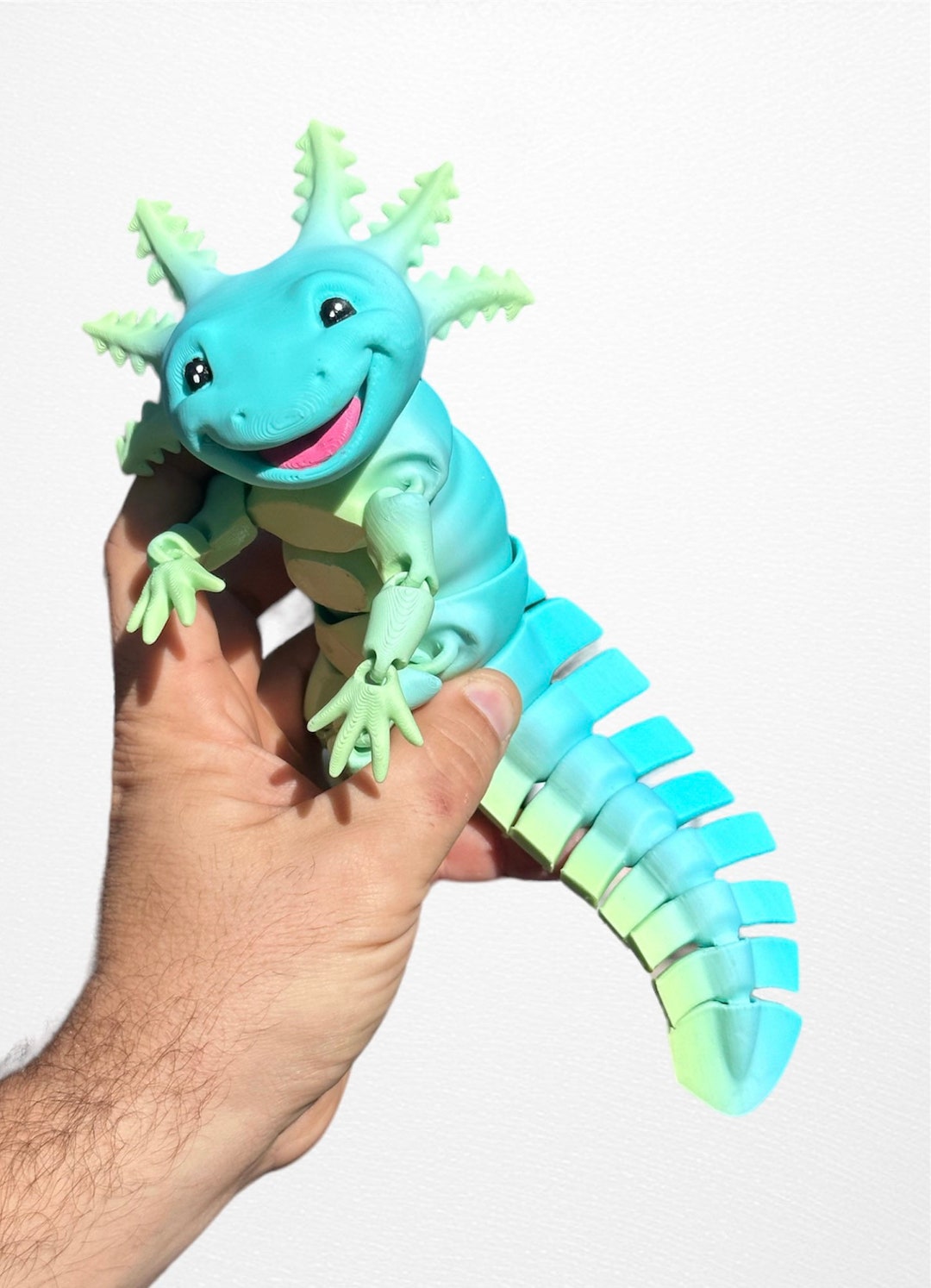 3D Printed Axolotl ready to Ship Etsy