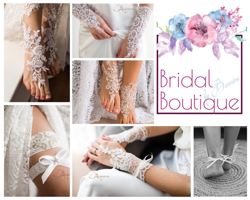 Barefoot sandals wedding, Crystal foot jewelry, Foot jewels for beach wedding, Destination wedding shoes, Soleless sandals, Honeymoon image 5