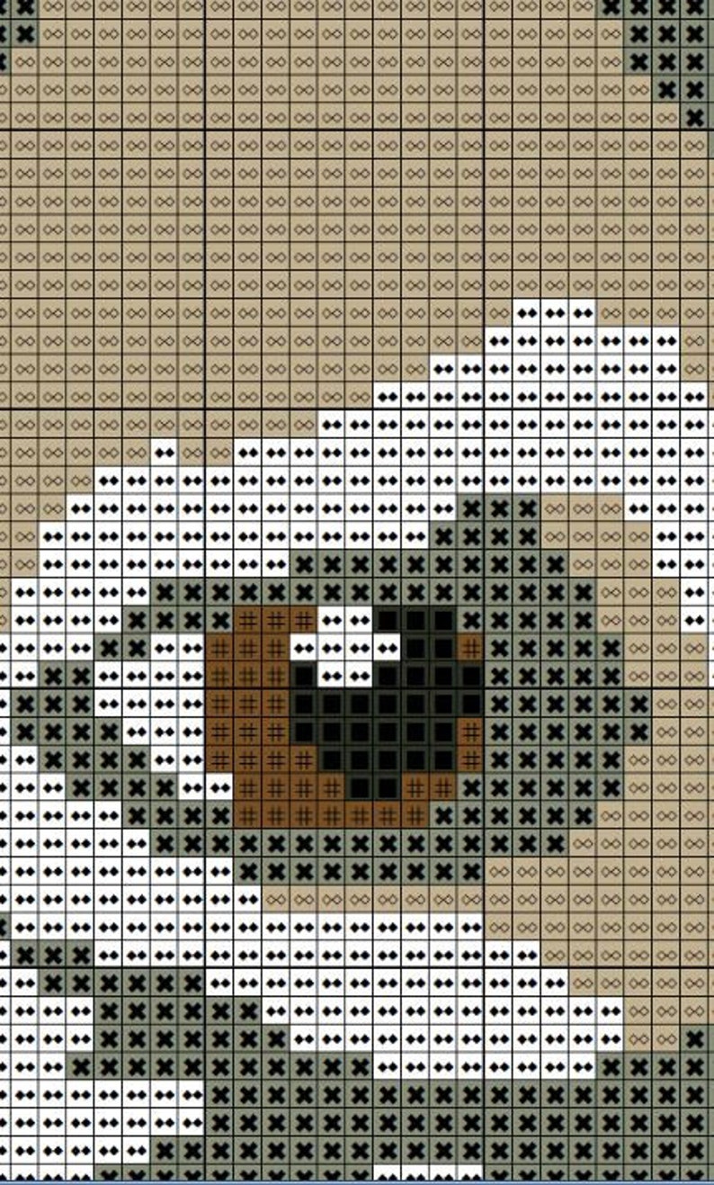 Greyhound CROSS STITCH Pattern CROCHET Graphghan Blanket Etsy