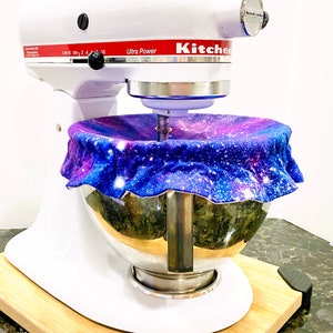 Reusable Kitchenaid Bowl Cover / Dual Layer 100% Cotton Fabric Fits 9 to 9.5 Inches Bowl / Reversible Stand Mixer Bowl Cover / FAST SHIPPING