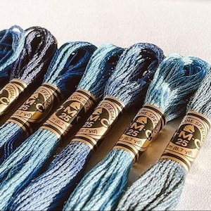 DMC Mouliné Spécial embroidery thread & cross-stitch Skeins 8m 6 strand all 500 colours stocked UK stranded floss image 3