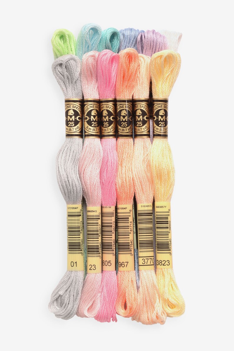 DMC Mouliné Spécial embroidery thread & cross-stitch Skeins 8m 6 strand all 500 colours stocked UK stranded floss image 9