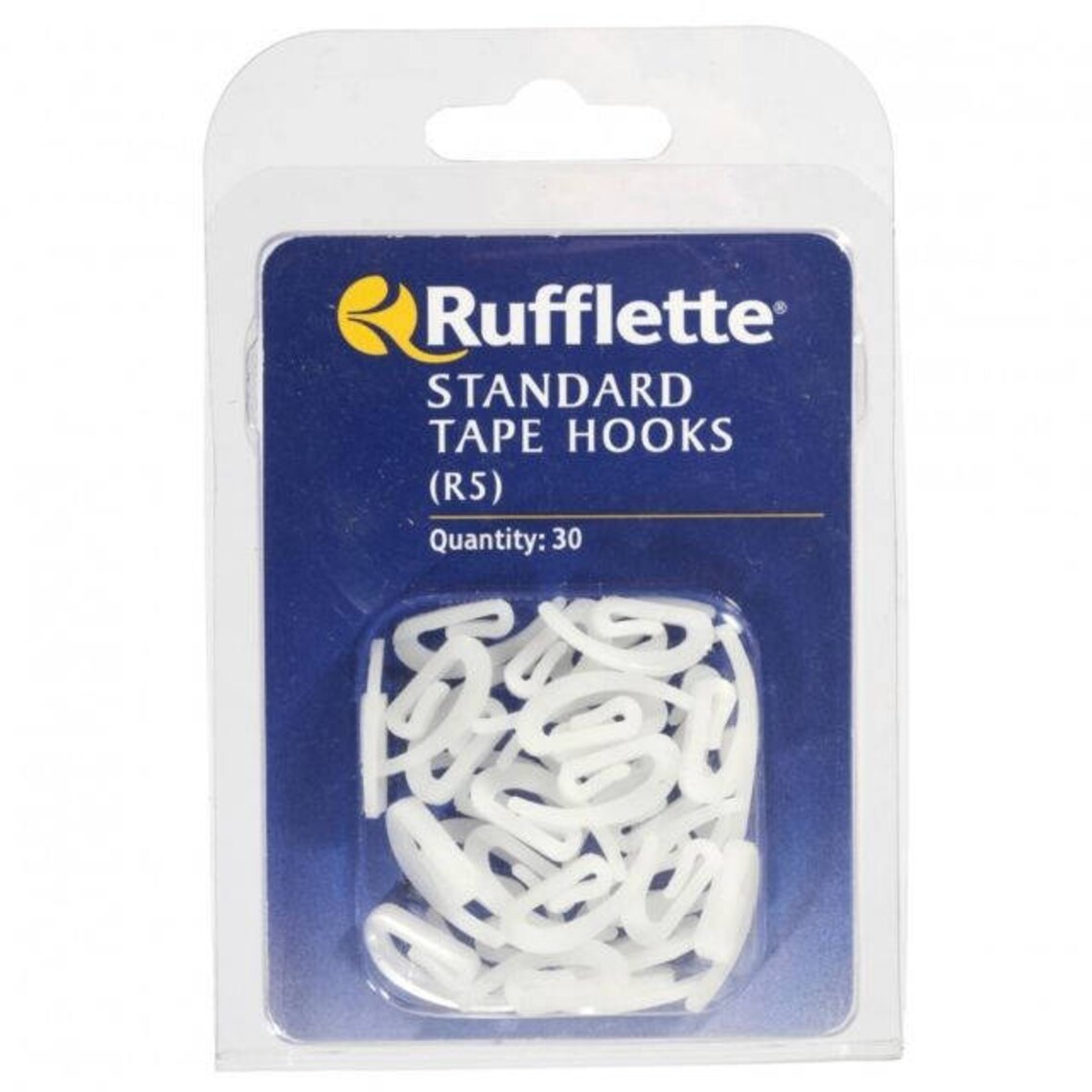 Rufflette R5 Standard Tape Hooks for Curtains Pack of 30 Ref Etsy