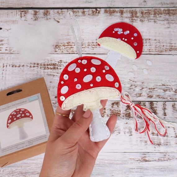 Trimits Felt Decoration Kit: Toadstool Trimits Felt Decoration Kit: Toadstool