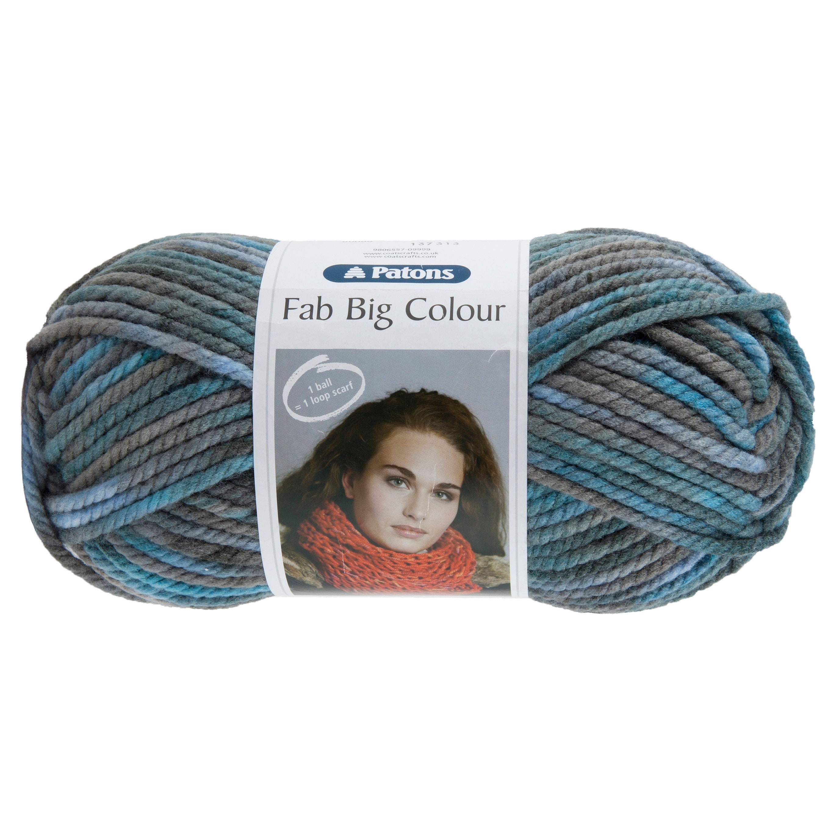 Patons Fab Big Super Chunky 200g Acrylic Yarn Quick Knitting Crochet Wool FAB BIG COLOUR Etsy Canada